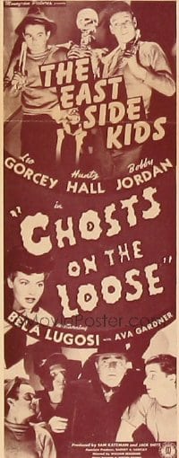 GHOSTS ON THE LOOSE insert