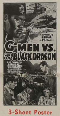 G-MEN VS. THE BLACK DRAGON 3sh