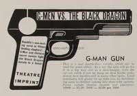 G-MEN VS. THE BLACK DRAGON gun