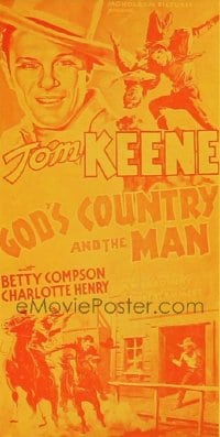 GOD'S COUNTRY & THE MAN ('37) 3sh