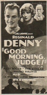 GOOD MORNING JUDGE ('28) 3sh