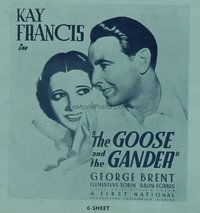 GOOSE & THE GANDER 6sh