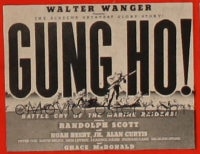 GUNG HO ('43) A 1/2sh