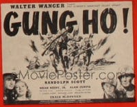 GUNG HO ('43) B 1/2sh