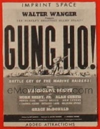 GUNG HO ('43) WC, regular