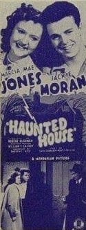 HAUNTED HOUSE ('40) insert