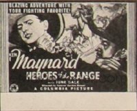 HEROES OF THE RANGE glass slide