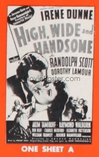 HIGH, WIDE & HANDSOME 1sh