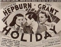 HOLIDAY ('38) style B 1/2sh