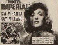 HOTEL IMPERIAL ('39) 1/2sh