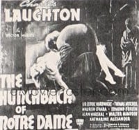 HUNCHBACK OF NOTRE DAME ('39) WC, jumbo