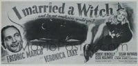 I MARRIED A WITCH 24sh