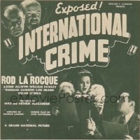 INTERNATIONAL CRIME 6sh