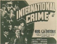 INTERNATIONAL CRIME style A 1/2sh