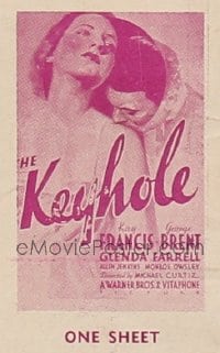 KEYHOLE ('33) 1sh