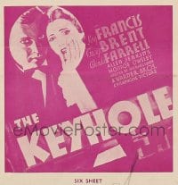 KEYHOLE ('33) 6sh