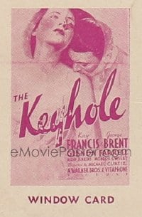 KEYHOLE ('33) WC, regular