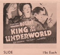 KING OF THE UNDERWORLD glass slide