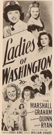 LADIES OF WASHINGTON insert