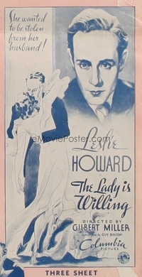 LADY IS WILLING ('34) 3sh