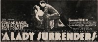 LADY SURRENDERS ('30) 24sh