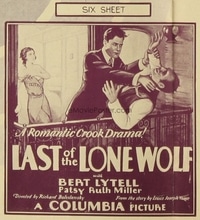 LAST OF THE LONE WOLF 6sh