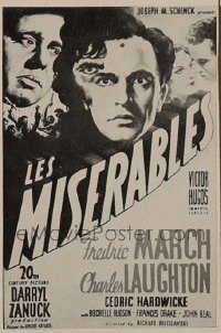 LES MISERABLES ('35) 1sh