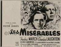 LES MISERABLES ('35) 1/2sh