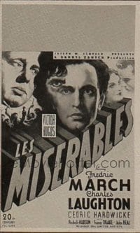 LES MISERABLES ('35) WC, regular