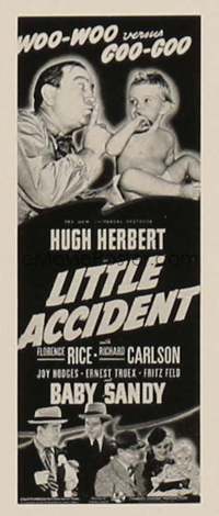 LITTLE ACCIDENT ('39) insert