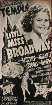 LITTLE MISS BROADWAY ('38) style B 3sh