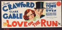 LOVE ON THE RUN ('36) 24sh