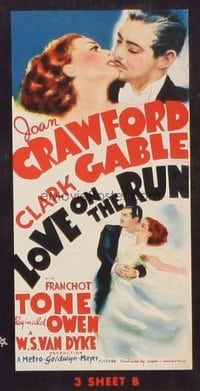 LOVE ON THE RUN ('36) 3sh B