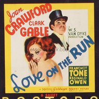 LOVE ON THE RUN ('36) 6sh