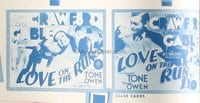 LOVE ON THE RUN ('36) 1/2sh set of 2