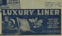 LUXURY LINER ('33) 24sh