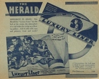 LUXURY LINER ('33) herald