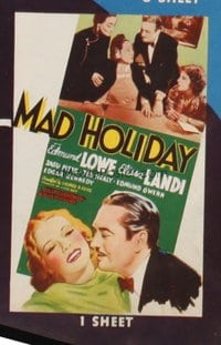 MAD HOLIDAY 1sh