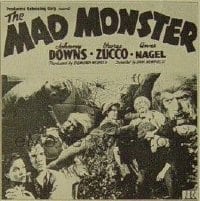 MAD MONSTER ('42) 6sh