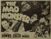 MAD MONSTER ('42) 1/2sh