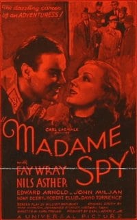 MADAME SPY ('34) styleA 1sh