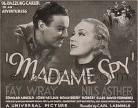 MADAME SPY ('34) 1/2sh