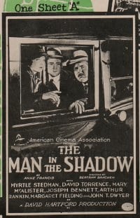 MAN IN THE SHADOW ('26) A 1sh