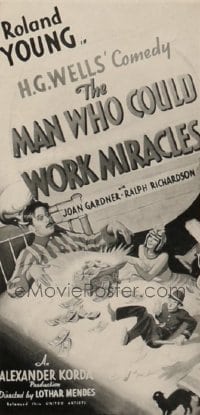 MAN WHO COULD WORK MIRACLES 3sh