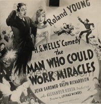 MAN WHO COULD WORK MIRACLES 6sh