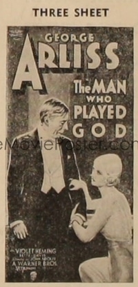 MAN WHO PLAYED GOD ('32) 3sh