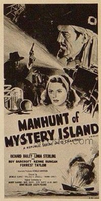 MANHUNT OF MYSTERY ISLAND 3sh