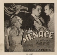 MENACE ('32) 6sh