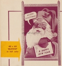 MERRY CHRISTMAS & A HAPPY NEW YEAR ('39) 40x60