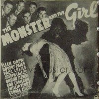 MONSTER & THE GIRL 6sh